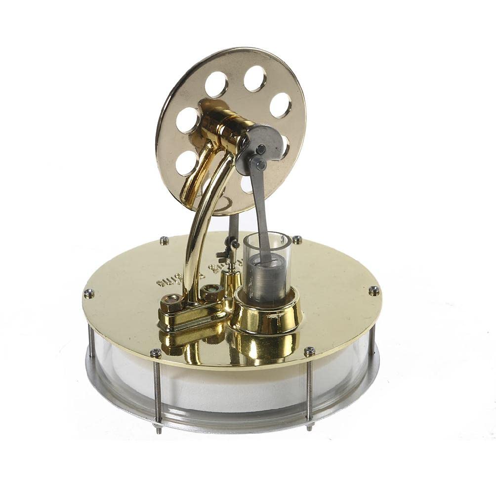 Motor Stirling de baja temperatura vapor calor modelo educativo juguete generador de energía adornos de escritorio de alto escritorio modelos educativos juguetes