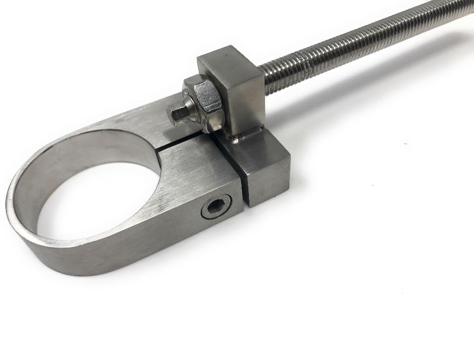 ANCORAGGIO A PARETE In Acciaio Inox Per Pali Rotondi