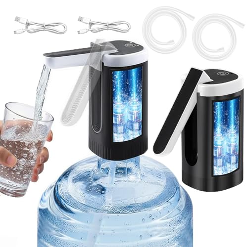 Listado de Despachador de Agua Bonafont , listamos los 10 mejores. 47 NUHEXRY 2 pcs Dispensador de Agua, Recargable Agua Potable Eléctrica Automático Botella Bomba Rápida Despachador de Agua Automático, Bomba Eléctrica Portátil para Garrafón...