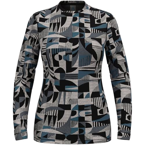 Odlo Thermounterwäsche Damen Merino Heritage I Merino Unterwäsche Damen I Langarm Thermoshirt