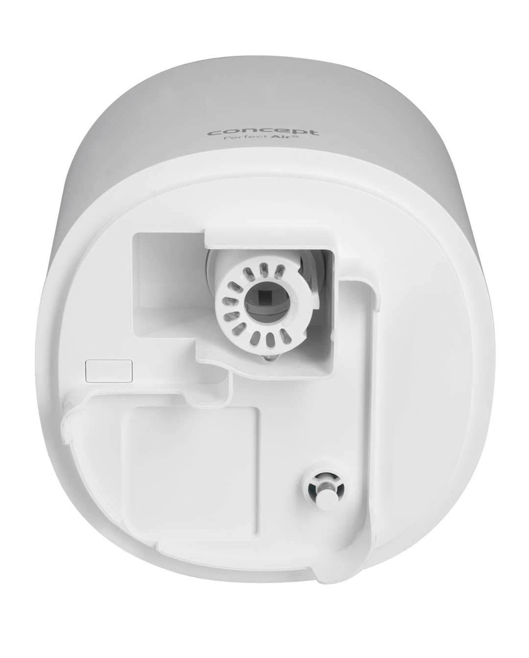 Concept Hausgeräte ZV1200 Perfect Air Humidificador de aromaterapia, 4 litros, 3 niveles de intensidad de vapor, adecuado para habitaciones de hasta 30 m2 (blanco)