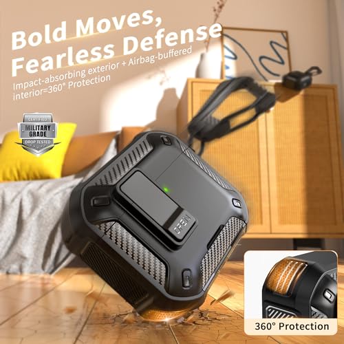 Image of RFUNGUANGO for AirPods 4th Generation Case Black