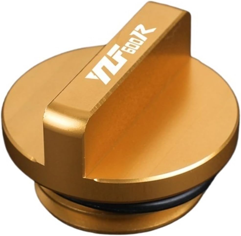 Motorcycle Engine Oil Filler Cap Screw C For YAMAHA YZF600R YZF 600R Motorcycle M27*3.0 Engine Oil Filler Cap Plug Cover YZF600 R 1995-2007 2006 2005 2004 2003 2002 2001(RED)