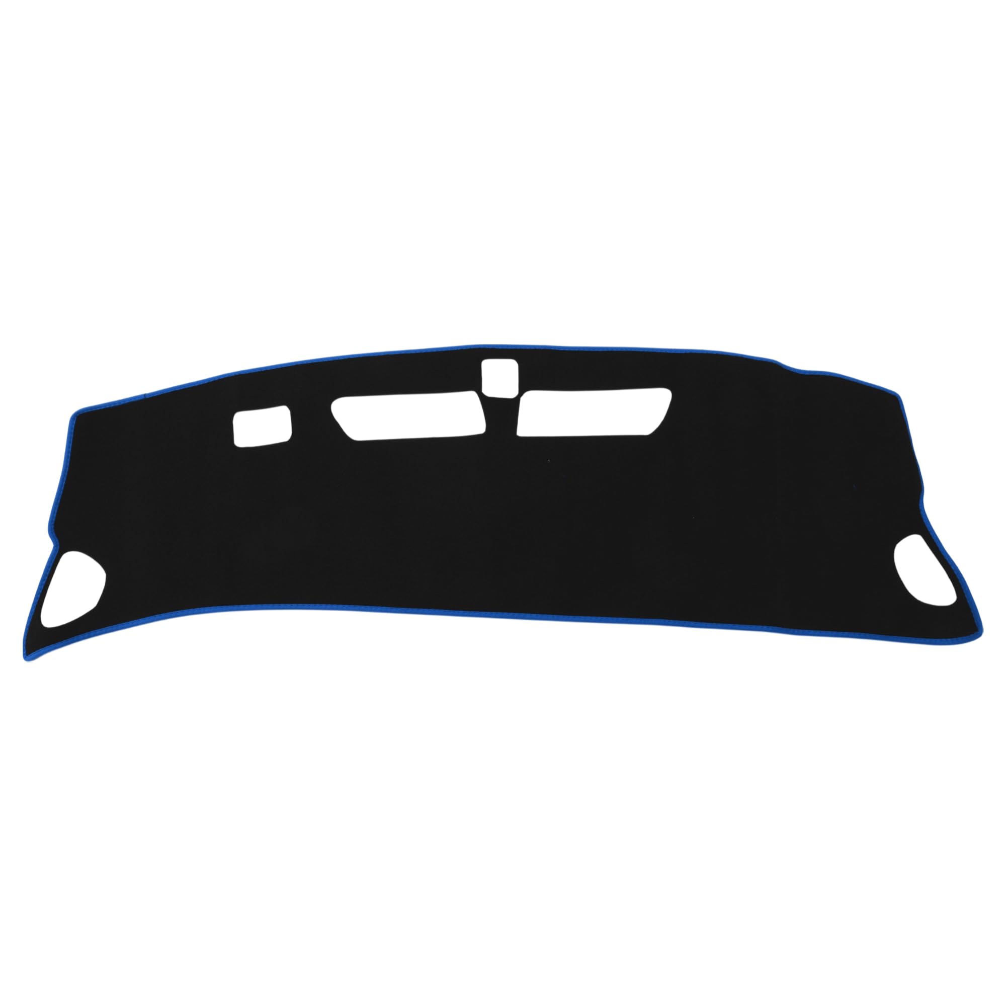 VekAuto Dashboard Cover for Buick Encore GX 2024-2025 Dash Cover Mat Carpet Center Console Dash Cover Mat Polyester Black Blue 1 Pcs