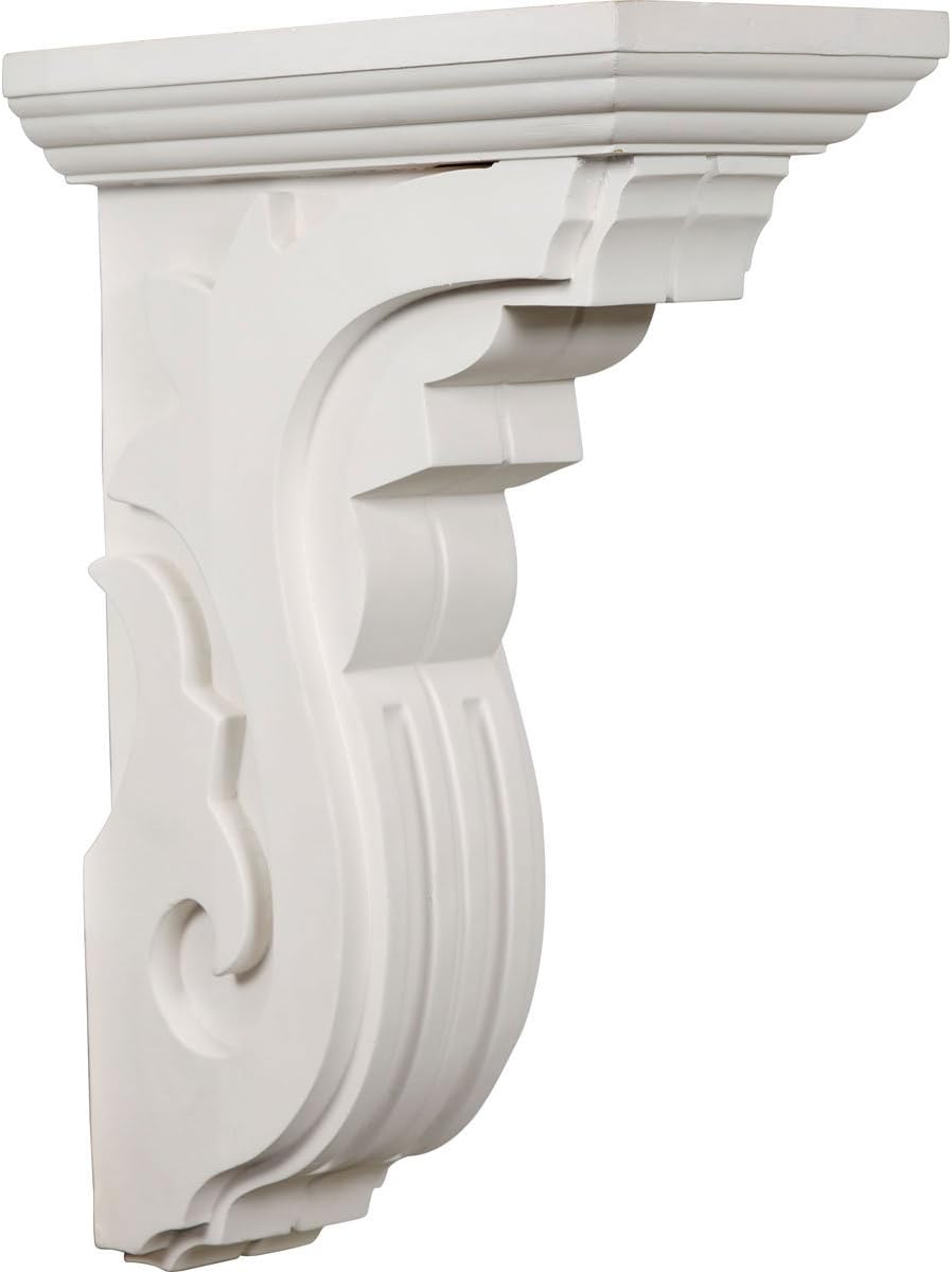 Ekena Millwork COR06X11X16PE 6-Inch W x 11-Inch D x 16 1/4-Inch H Piedmont Corbel
