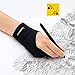 XENCELABS Drawing Glove, Breathable Artist Glove for Drawing Tablet, Two Fingers for Left Right Hand Black Size S