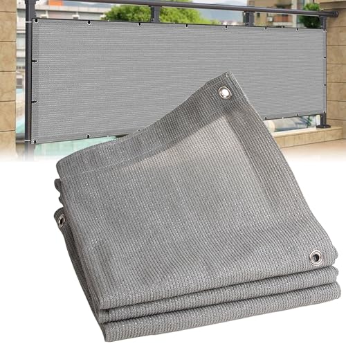 PEHD Sichtschutz für Zäune, reißfest, für den Außenbereich, wasserdicht, luftdurchlässig, rechteckig, mit rostfreien Ösen, verbessern Sie Ihre Privatsphäre
