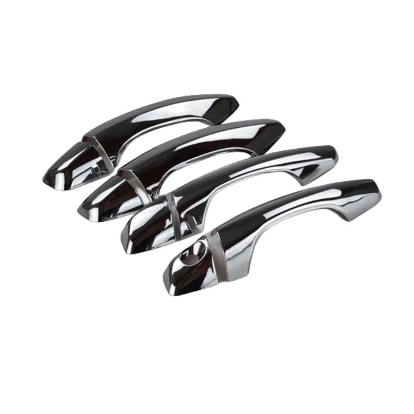 Kjhopy Handle Chrome Car Door Cup Bowl Cover Trim Styling For Hyundai For Santa Fe Ix45 2013-2018(Handle)
