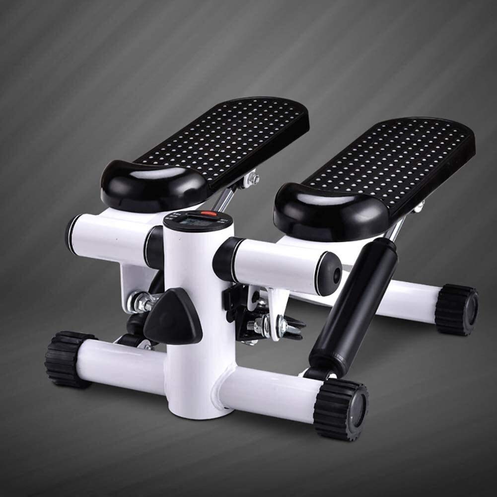 Stepper,Tapis roulant per Uso Domestico Attrezzature per Il Fitness Stepper con Corda Elastica e Tappeto Antiscivolo, Pedale Multifunzionale, Tapis roulant Domestico Silenzioso