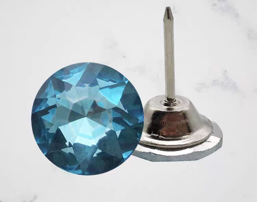 Punaises de rembourrage for meubles, 20 pièces, bouton en cristal