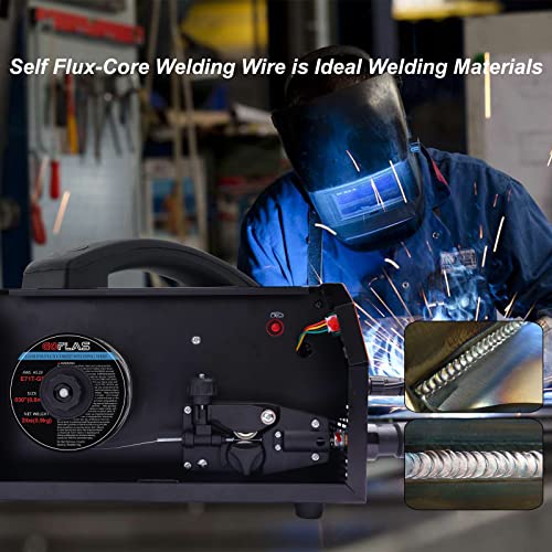 Flux Core Welding Wire, Goflas E71T-Gs .030" 2-Pound Gasless Mig Welding Wire, No Shielding Gas Required #TOP4