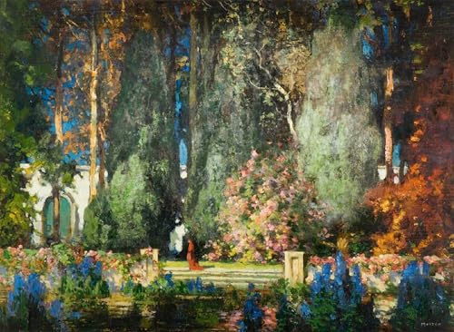 Tableau Toile Jardin du Cardinal ZHAOSHAN : Finis les Murs Vides 60x90cm