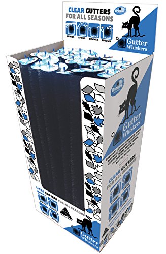 Gutter Whiskers Gutter Guard, 157-foot Pack, Contains 39 x 4.1in, 48 Pack