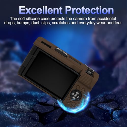 Funda para Cámara Easy Hood con Tapa de Lente para Canon V1 miniatura 3