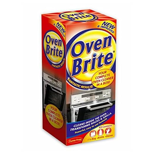2 x ugnsbrite - 500 ml - flaskpåse och handskar ingår - komplett ugnsrengöring