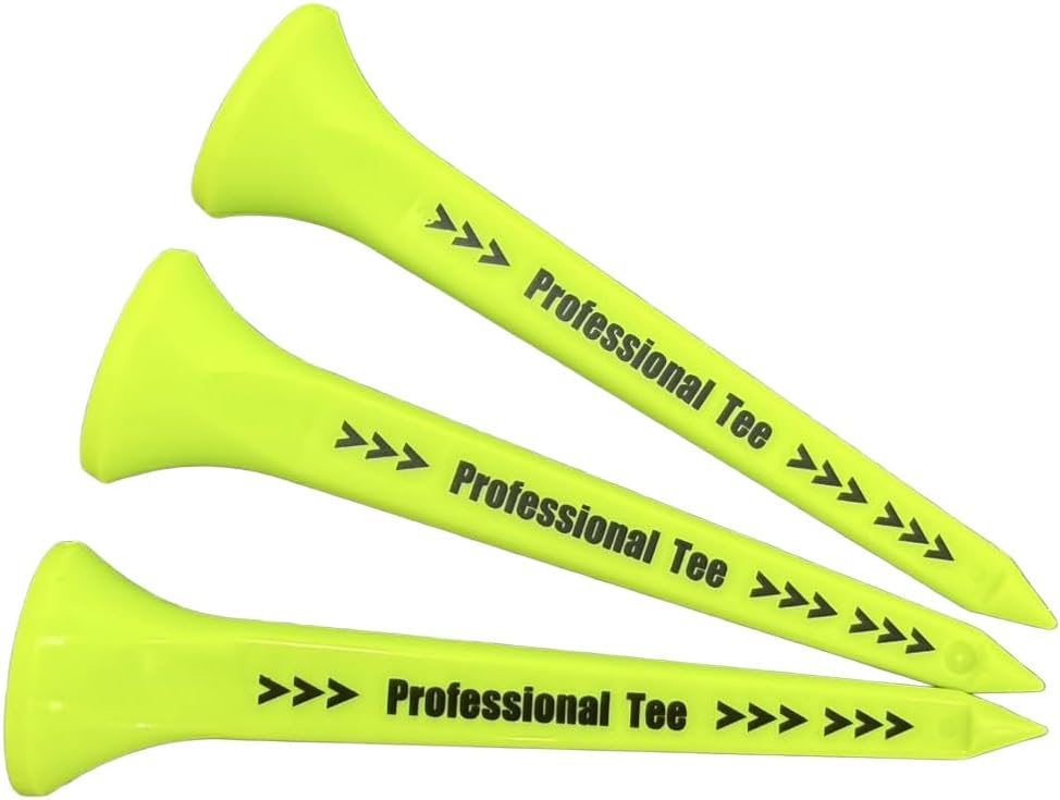 Subetee SUBE6126YL Golf Tees Professional Tees (Pack of 3), Yellow
