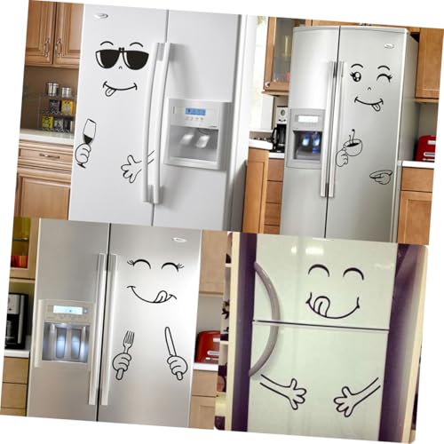 Calcomanías de pared divertido Cabilock pegatinas de vinilo para puertas de cocina 3