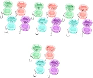 16 unids portátil sombra de ojos casos vacío ...