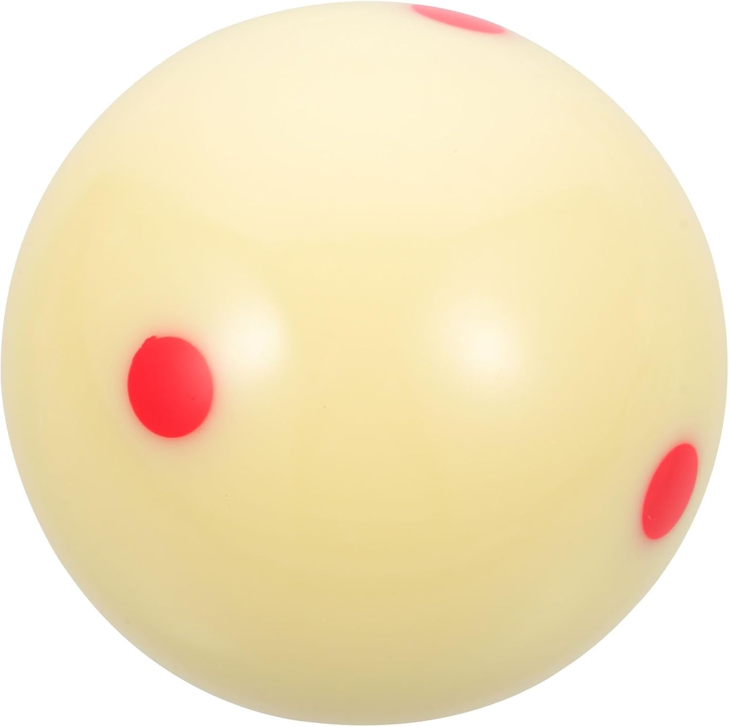 Resin Cue Ball with Red Mark Pattern for Billiard Training Large American Pool Ball and Billiard Supplies in Professional Pool Games
