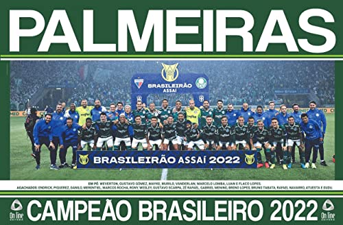 Show de Bola Magazine Super Pôster - Palmeiras Campeão Brasileiro 2022
