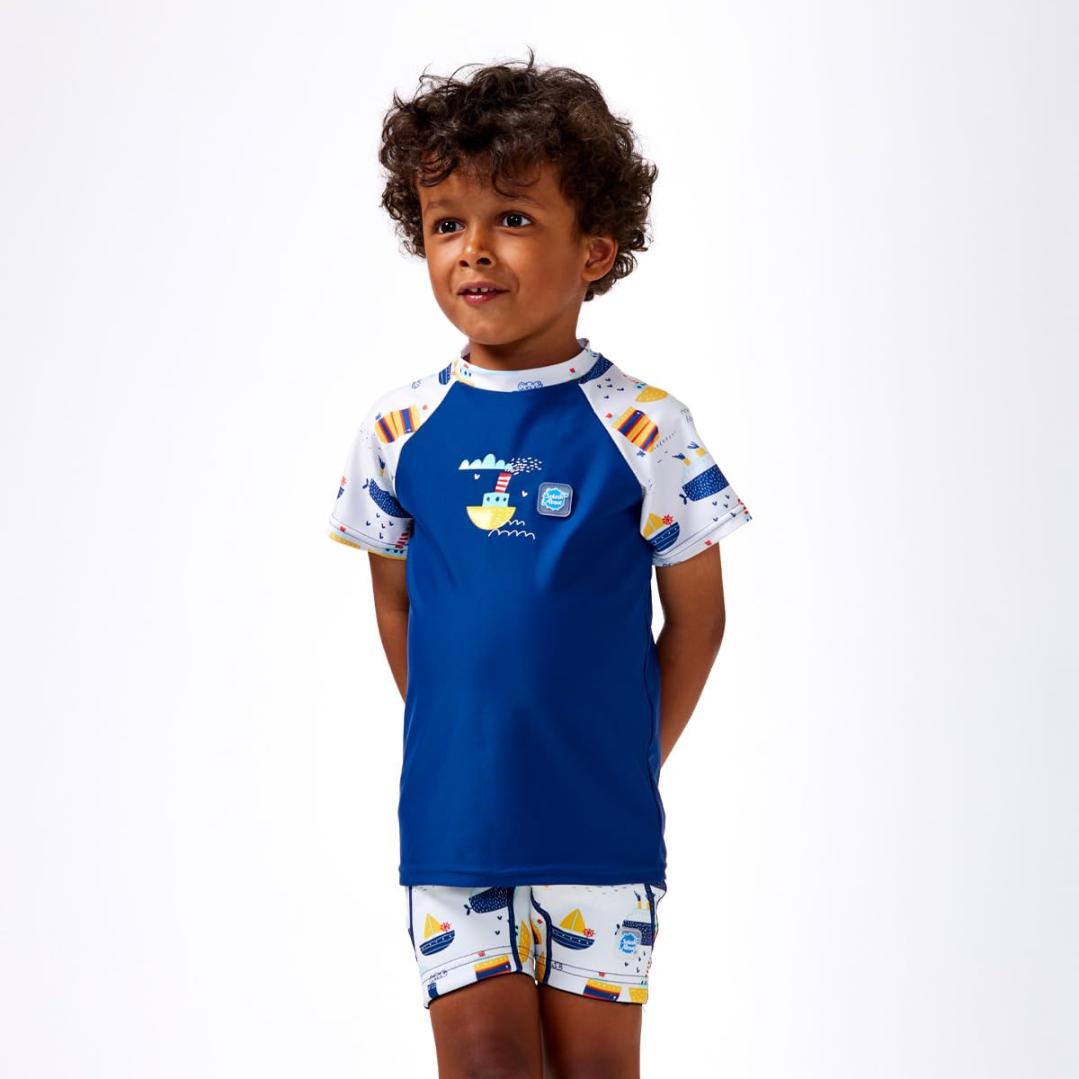 Splash About Enfants UV Rash Top Maillot Dermoprotecteur Haut Anti-irritations UV Garçon