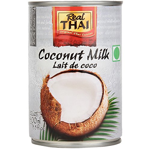 Image of Real THAI Original Thai Cuisine Coconut Milk Lite, 13.5 fl oz ℮ 400 ml
