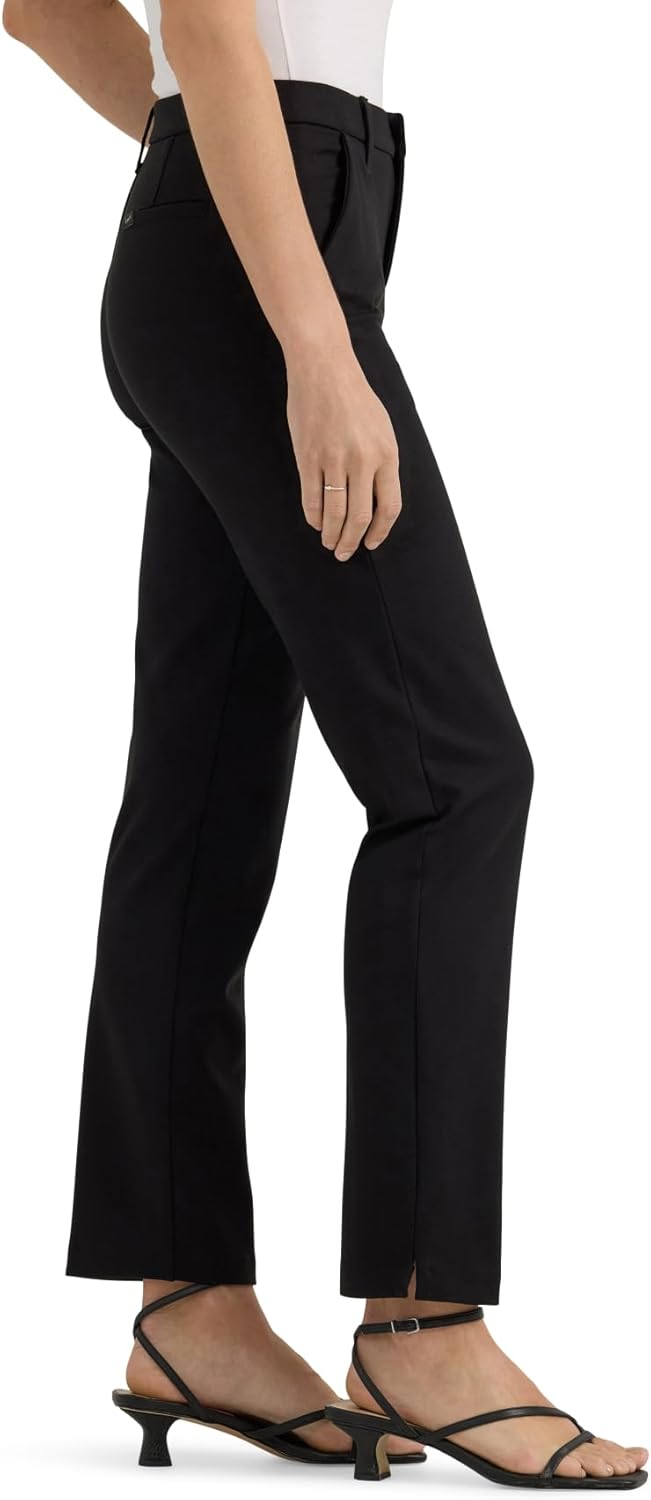 Lee Womens Ultra Lux Comfort Any Wear Side Vent Ankle Pant - Image 2