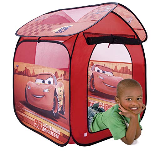 Barraca Portátil Casa Carros Mimo Style Vermelho