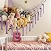 mirolam Stuffed Animal Storage Hammock Net - Toy Hammock Net for Stuffed Animals Corner - Hanging Stuff Animal Organizer Holder Large Size Baby Nursery Room Decor