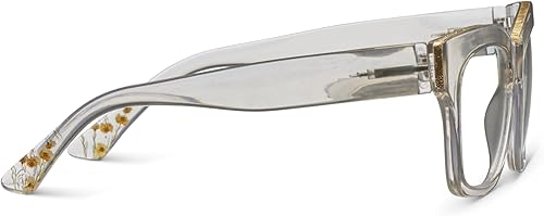 Miniatura 3 de Peepers by PeeperSpecs Women's Marigold Blue Light Blocking Reading Glasses and No Correction Eyewear Square