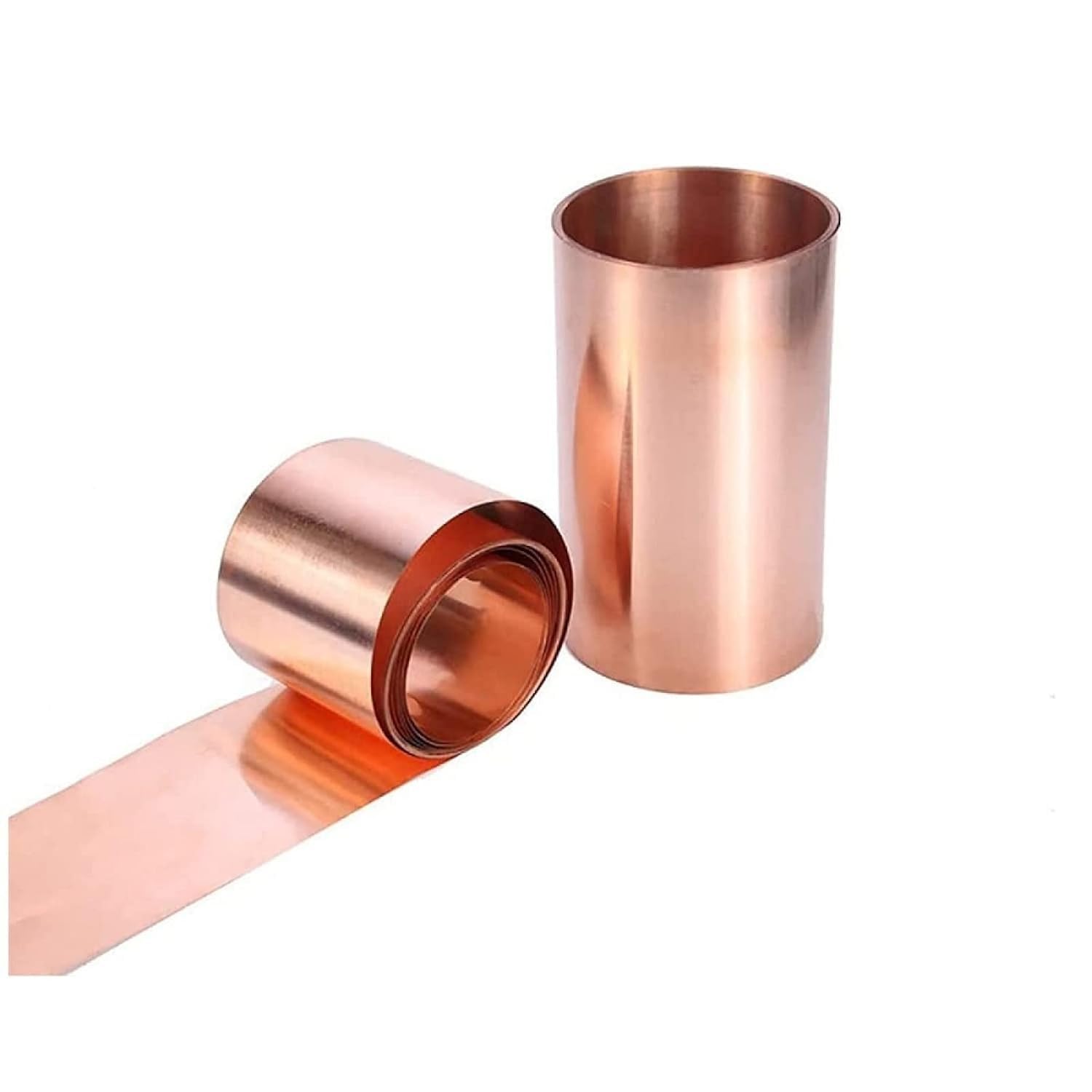 Nastro adesivo in rame resistente, Nastro in lamina di rame T2 Nastro in rame, lamina di rame ad alta purezza(0.3mm)