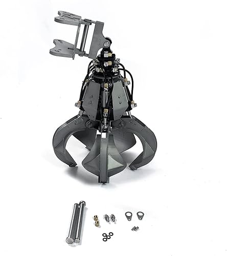 Lesu Metal Timber Grab Pulpwood Grapple Part Cilindro Tubo de aceite para 114 Ac360 Et26L Et30H Tipo de rueda Rc Excavadora Hidráulica Modelo disponible en Yaxa Colombia