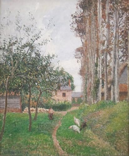 Tableaux Modernes Camille Pissarro Grey Day Varengeville 60x90cm