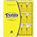 Marshmallow Peeps Yellow Chicks, 4.5-Ounce, 15-Count Boxes (Pack of 6)