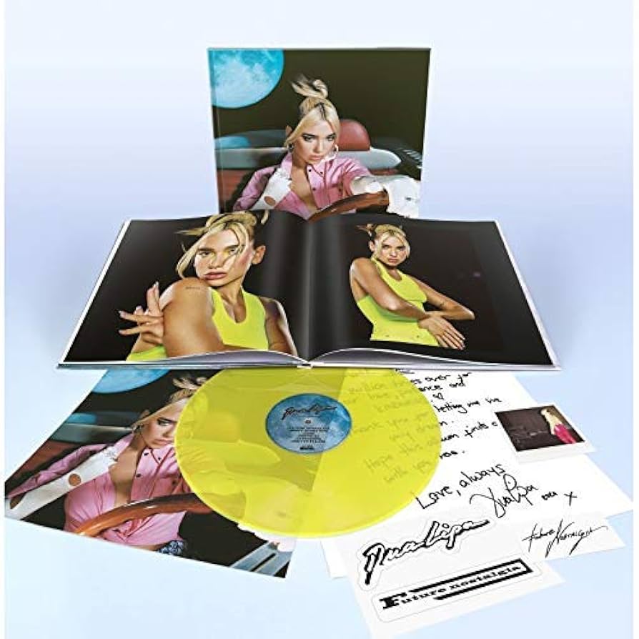 洋楽 Dua Lipa Future Nostalgia Box Set Future Nostalgia [Neon Yellow Translucent Vinyl, Book Style