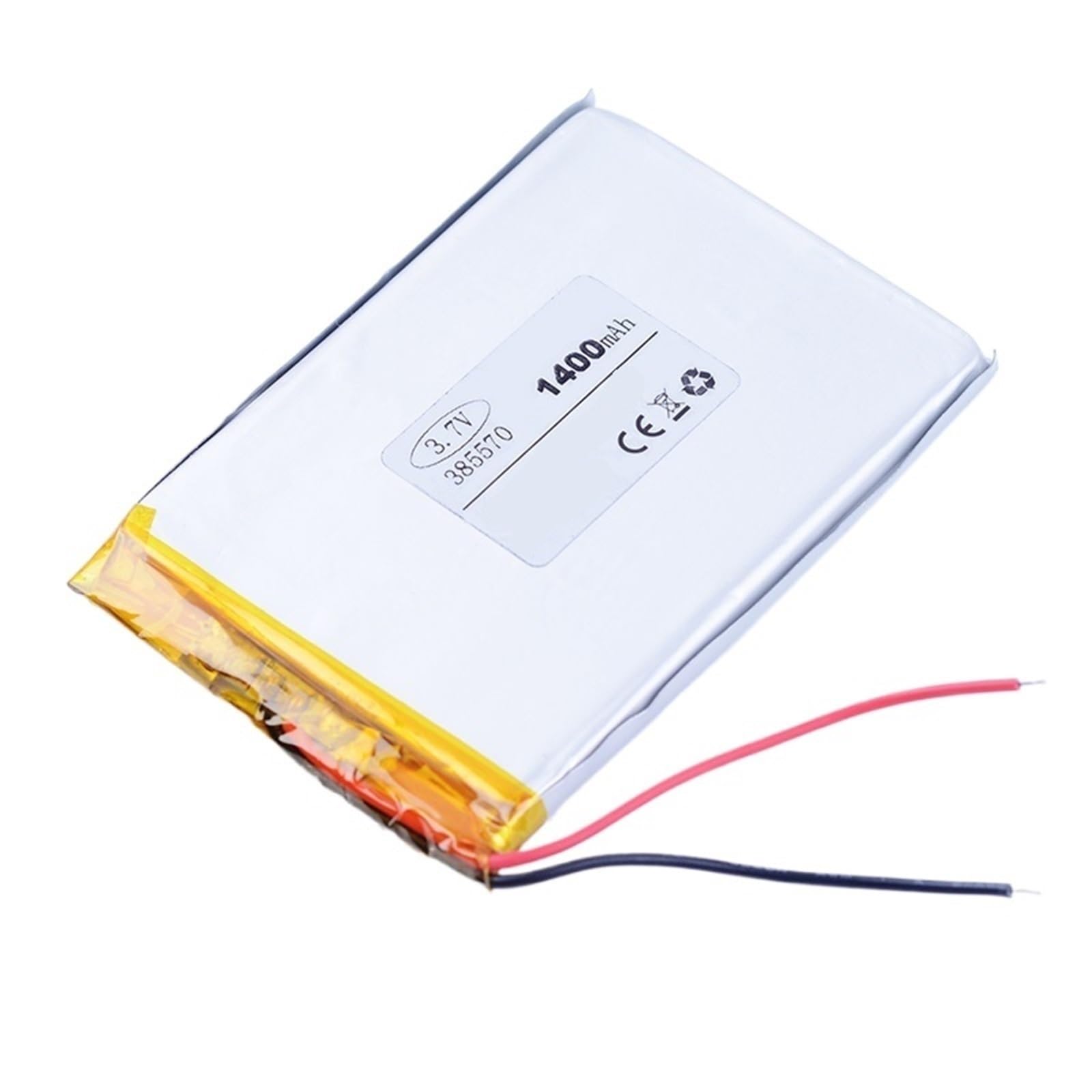 385570 3,7 V 1400 mAh, 10 pièces