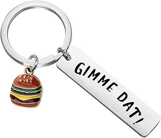 GIMME DAT ITYSL Gift Comedy TV Show Fans Gift Netflix Show Keychain Cheeseburger Jewelry
