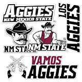 Desert Cactus New Mexico State Aggies Easy Peel Sticker (Type 2-2)