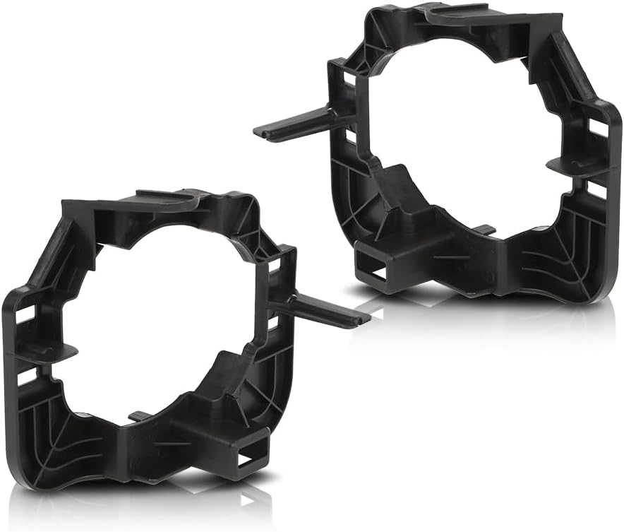CNNELL Fog Light Bracket Set Compatible with Nissan Altima S/SE/Base/Hybrid/SL 2007-2009, Fit Nissan Altima 2008-2009 Driver and Passenger Side 26915JA00A