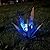 Yaoemei Tequila Rustic Sculpture, Metal Agave Statues Garden Hand Painted Decor for Yard Lawn Patio, Home Outdoor Courtyard Decoration with Solar Light Hollowed Leaves, Ornament Gifts (Blue, Size)