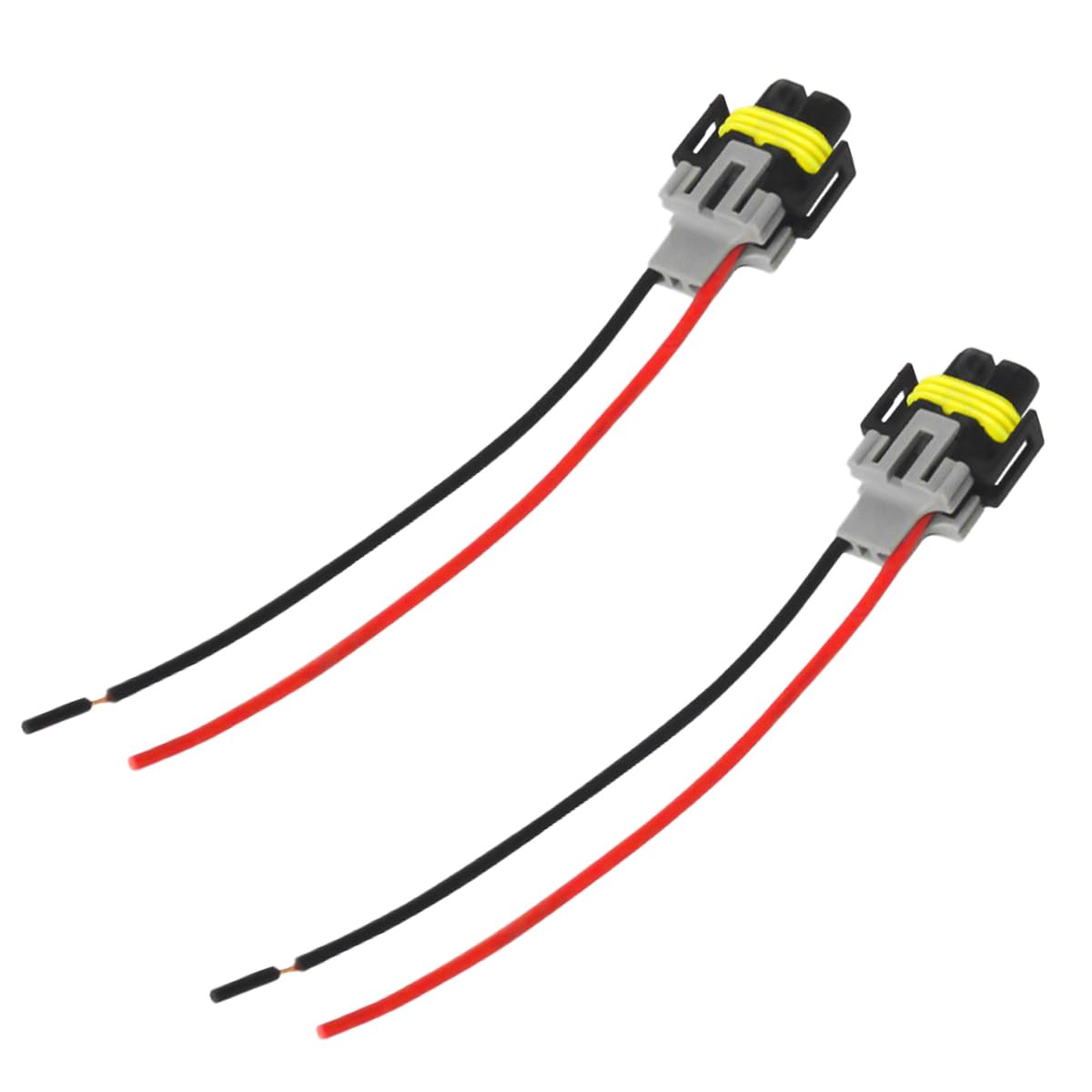 H8 H9 H11 Fog Light Harness Connector Waterproof Pigtail Adapter Plug Car Fog Light Wiring Harness Kit Replacement
