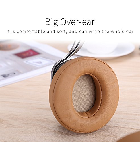 Image of BT270 Wireless Bluetooth Headphone, Over-Ear Bluetooth Hi-Fi Stereo Earphones with Mic, Deep Bass with HD Quality Headphones, All Device Support (Gold)