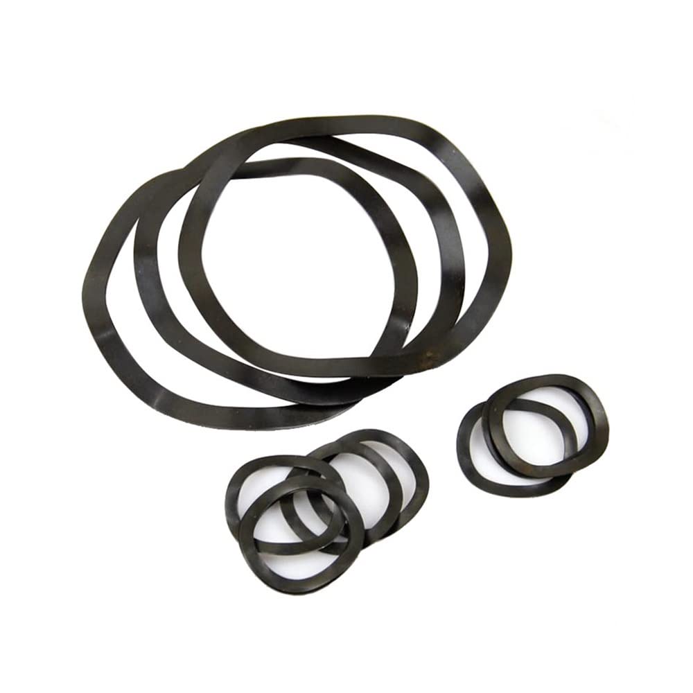Rondella a onda, rondella a molla a onda, 10/20PZ M6 M8 M12 M16 M20 M41 Rondelle ondulate/ondulate/increspate Rondelle elastiche in acciaio inossidabile(20Pcs,M27x34x0.3mm)
