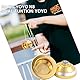 MAGICYOYO N8 Jojos Pro JoJo Responsive & Unresponsive Yoyo für Kinder, Teen, Erwachsene – Jo-Jo Metall für Anfänger bis Profis mit Jo Jo Unresponsive Lager+ Entferner+ 12 Yoyos-Saiten+ Tasche, Gold