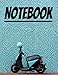 Scooter Notebook: 200 Page Wide Rule