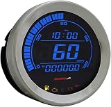 Koso North America 4in. Speedometer Gauge - Chrome BA051000