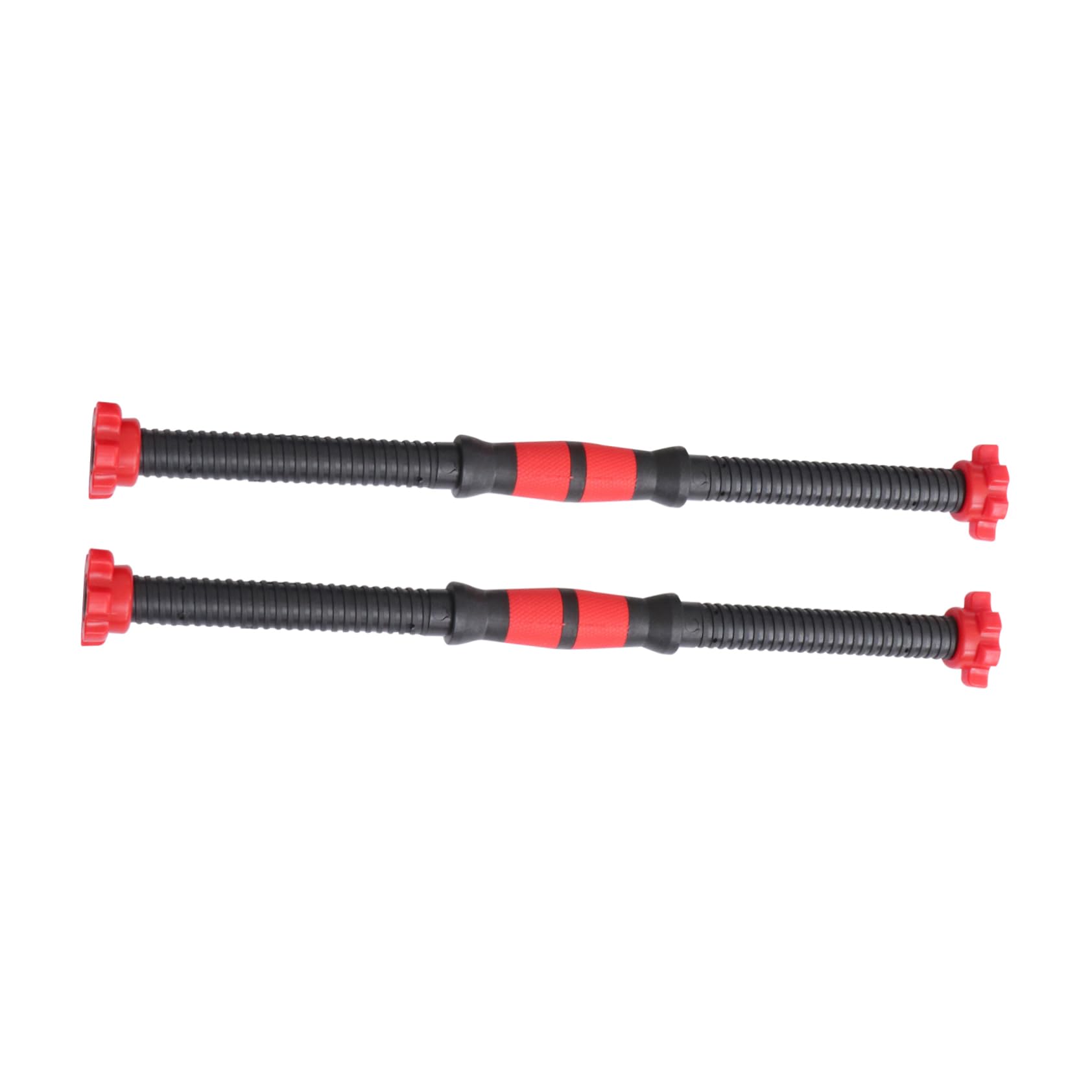 GALPADA Dumbbell Bars Handles 2pcs Set Spinlock Collar Barbell Holder Strength Training Weight Lifting Grip Random