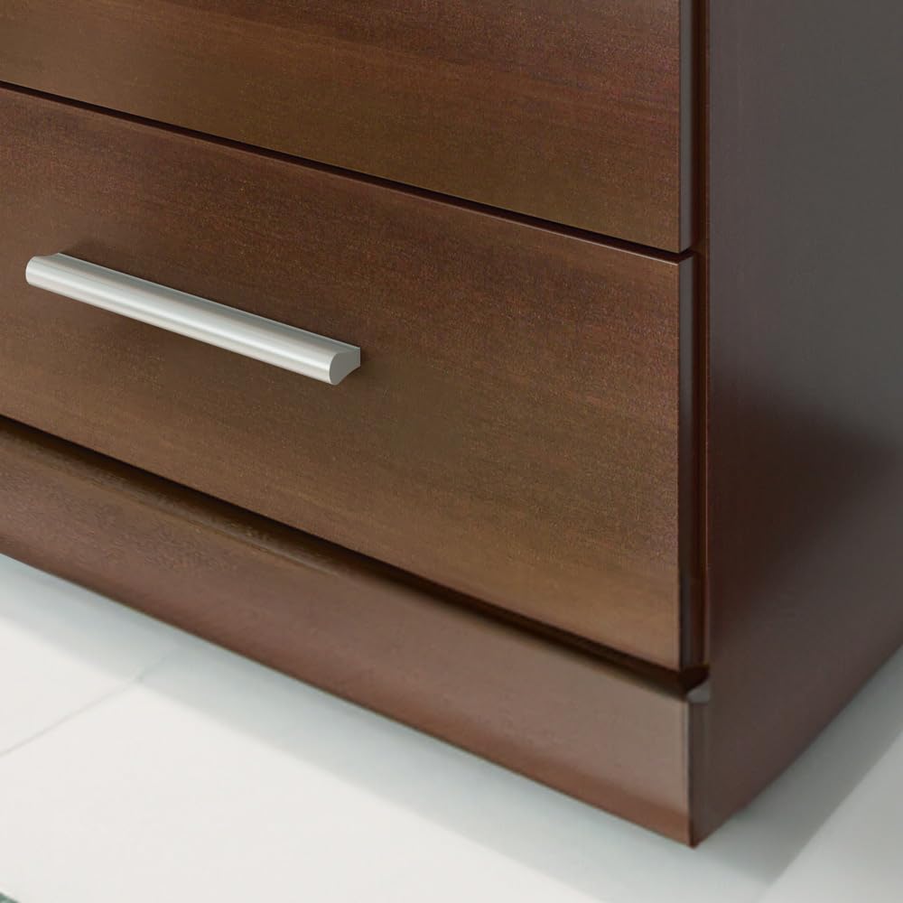 Lomadox Lowboard und Sideboard Wohnzimmer Möbel Set Nussbaum Wohnwand Fernsehwand klassisch TV Schrank Highboard Vitrine