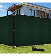 Weidear Schermo Per Privacy Esterno 1,5x1,5 M – Rete Ombreggiante In Tessuto PE 160g/m² Con Occhielli E Fascette, Per Balcone, Giardino, Recinzione E Posto Auto