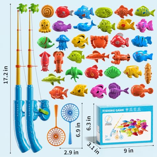 Kit de jouets de pêche magnétiques : idée cadeau enfant - 7